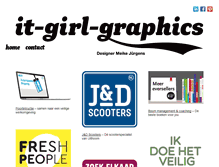 Tablet Screenshot of it-girl-graphics.com